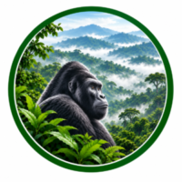 Bwindi Impenetrable National Park Uganda Logo